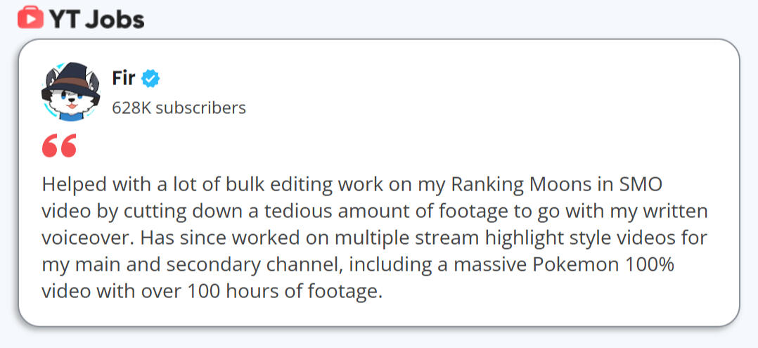 Fir's Review