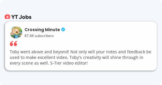 Crossing Minute's Review