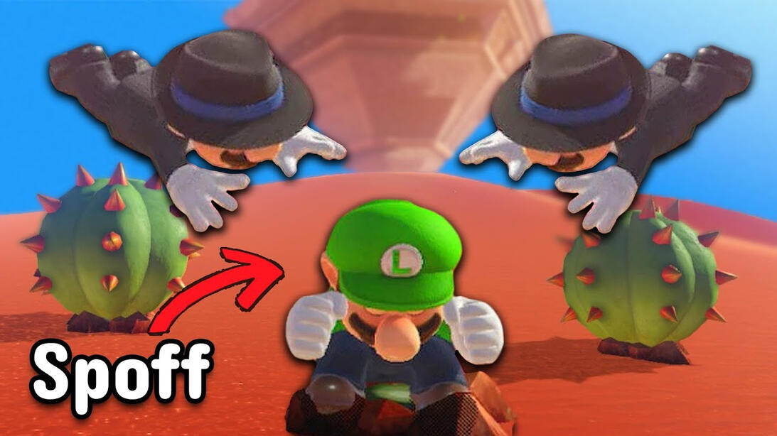 First time joining Mario Hide and Seek 350K Views - AstralSpiff Extras